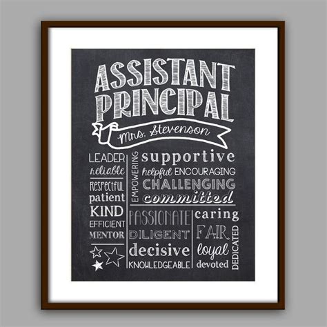 It includes office gift ideas; Assistant Principal Gift Assistant Principal Chalkboard ...