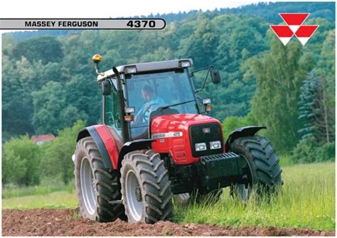 Massey Ferguson Tractor 4370 4000 Series A3 Poster Brochure Leaflet £5