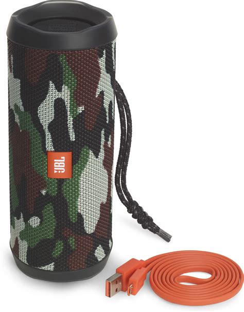 Jbl Flip 4 Camouflage Waterproof Portable Bluetooth Speaker At