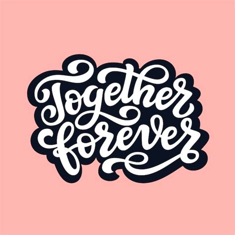Together Forever Vectors And Illustrations For Free Download Freepik