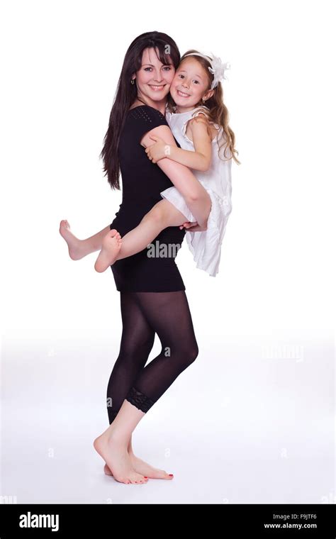 Mother With Her Daughter Stock Photo Alamy