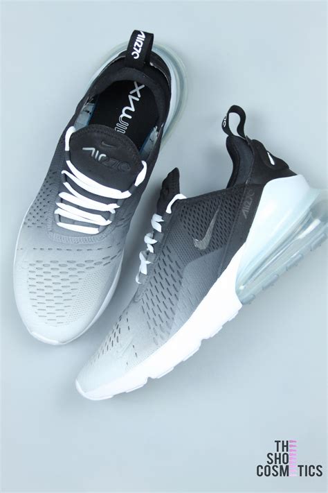 Explore Our Custom Nike Air Max 270 Sneakers In This Black Ombre Design