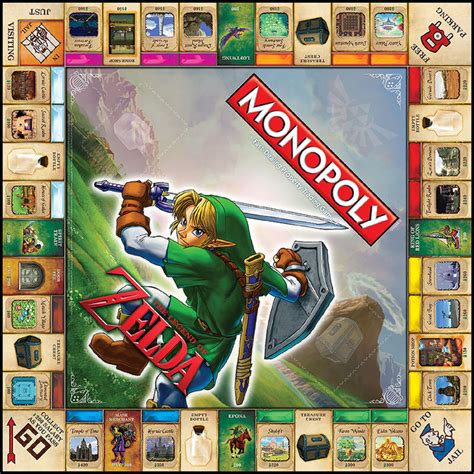 Eb Games Exclusively Selling The Zelda Monopoly Board In