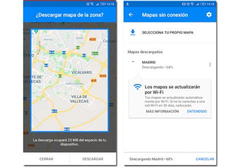 Cómo descargar los mapas de Google Maps para verlos sin conexión