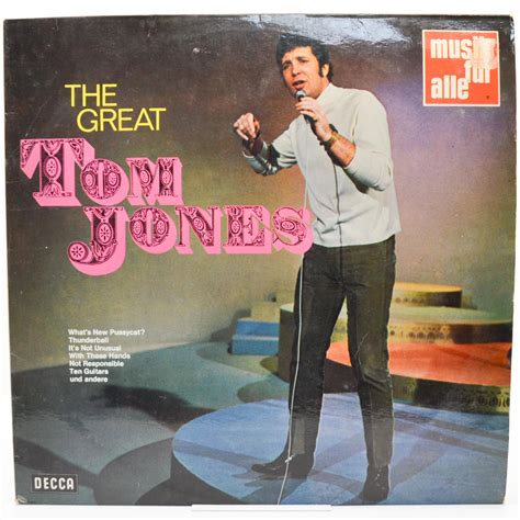 Tom Jones The Tenth Anniversary Album Of Tom Jones 20 Greatest Hits