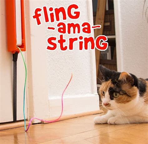 Прячущаяся игрушка нитка для котов Fling Ama String от Moody Pet купить