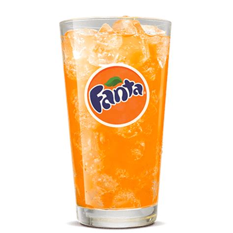 Fanta Orange In A Glass Transparent PNG StickPNG