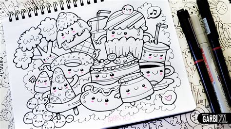 Kawaii Food Hello Doodles Easy And Kawaii Drawings By Garbi Kw