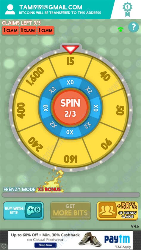 Spin the wheel of fortune and win a lamborghini, rolex, iphone and free btc upto $15,000. GET PAID TO PLAY GAMES ON MOBILE PHONES | SMARTPHONE GAMES THAT PAYS | GOFJ blog