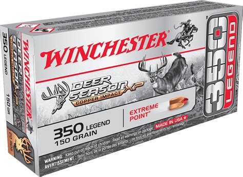 Winchester Deer Season Xp Copper Impact 350 Legend 150 Grain Extreme