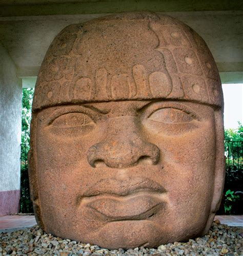 A Colossal Head Olmec Basalt San Lorenzo Veracruz Mexico Ancient Egyptian