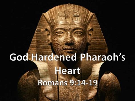 God Hardening Pharaohs Heart فريق اللاهوت الدفاعي