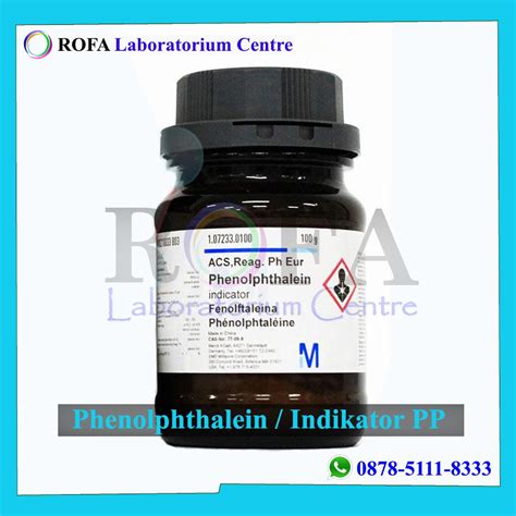 Jual Phenolphthalein Fenolftalein Indikator Pp Pro Analis Merck