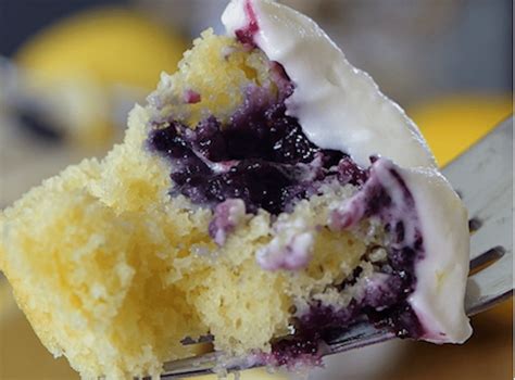 Lemon Blueberry Poke Cake Is So Tart And Refreshing