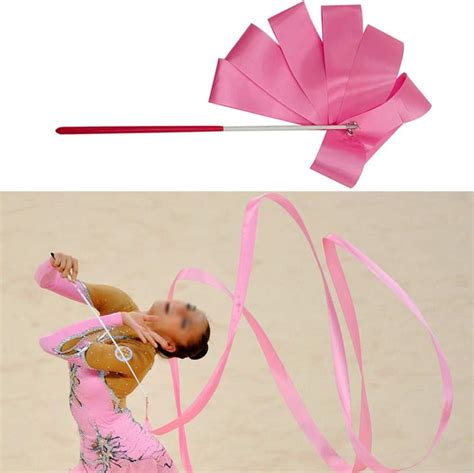 Weddecor 10 X Gymnastic Ribbon 4m Gym Dance Ribbon Rhythmic With Long