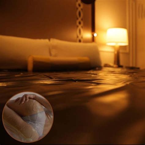 New Waterproof Adult Bed Sheets Sex Pvc Vinyl Mattress Cover Allergy Relief Bed Bug