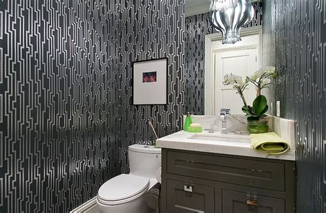 Gorgeous Wallpaper Ideas For Your Modern Bathroom Maison Valentina Blog