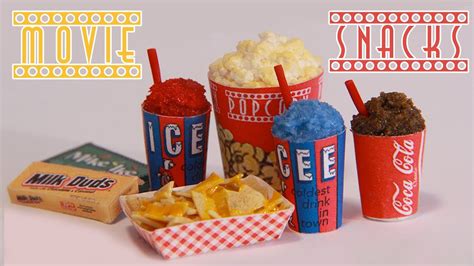 365 things to do in houston. Movie Theater Snacks : How to Make Miniature Popcorn, Icee ...