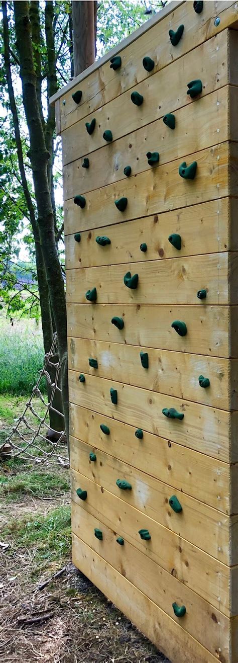 Climbing And Bouldering Wall To A 27m Woodland Platform Leading To A