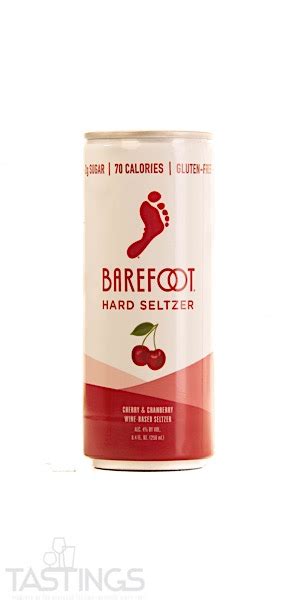 Barefoot Hard Seltzer Nv Cherry Cranberry Hard Seltzer California Usa