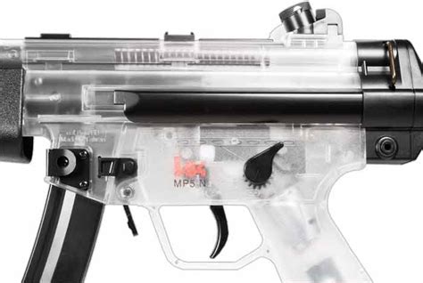 Eric and justin sport the gray while brandon and evan show the black. Heckler & Koch H&K MP5 A Retractable Airsoft Rifle, Clear ...