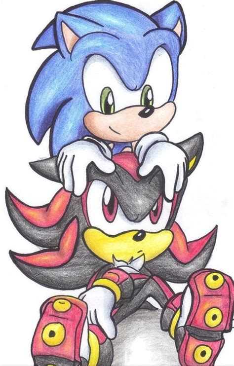 Baby Sonic And Shadow The Hedgehog By Shadicthewerepup On Deviantart