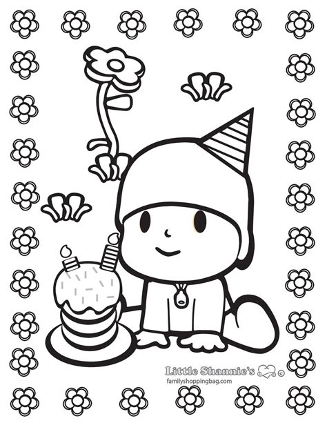 Free Printable Pocoyo Coloring Pages And More Lil