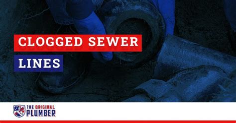 Clogged Sewer Line How To Unclog Main Sewer Line The Original Plumber