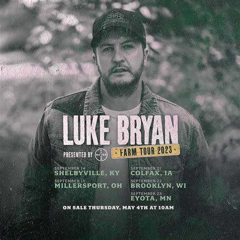 Luke Bryan 2024 Tour Schedule Tv - Dede Marika