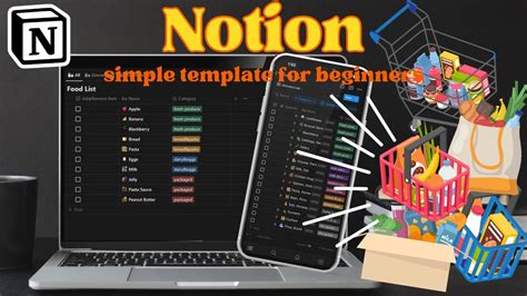 Notion Tutorial How To Make A Simple Grocery List In Under 5 Minutes