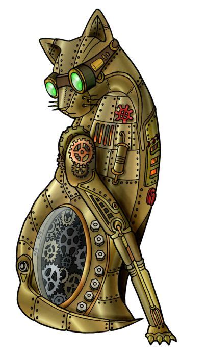 Gatos Steampunk Steampunk Cats