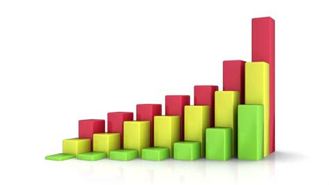 Charts And Graphs Loop Seamless Animation Loop Of Various Bar Graphs