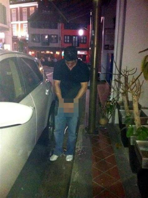 Man Pees On Spore Actress Car Flashes At Her