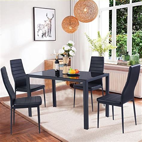 Shop for kitchen tables and chairs online at target. EBS BRAND Modern Faux Marble & Glass Dining Table Set and ...