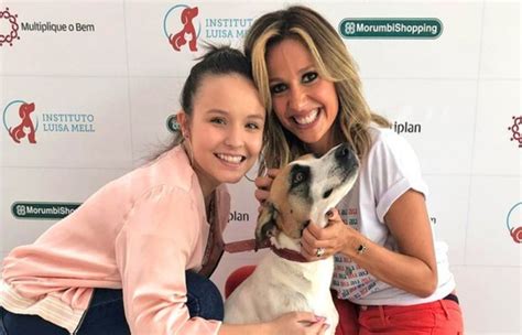 Marina, de família e religião judaicas adotou o nome luísa em homenagem à avó, morta num acidente automobilístico. Luisa Mell critica Larissa Manoela após doação de vira ...