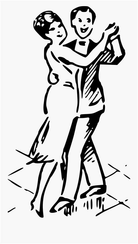 Dancing Couple Dancing Couple Drawing Png Free Transparent Clipart