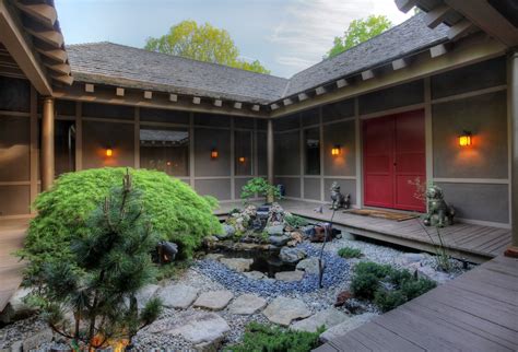 Browse thousands of beautiful photos and find courtyard garden designs and ideas. A Japanese garden courtyard welcomes visitors at the front ...