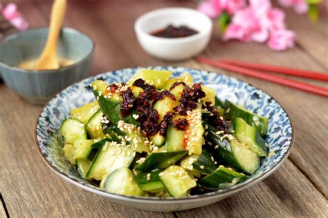 Chinese Smashed Cucumber Salad Asian Inspirations