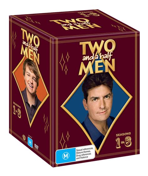 Two And A Half Men Seasons 1 8 Box Set Dvd Buy Now At Mighty Ape Australia