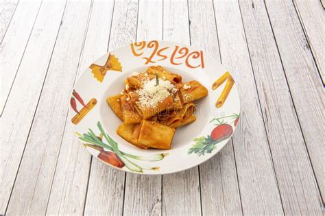Paccheri Is A Type Of Very Large Tube Shaped Pasta Originally From