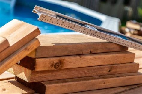 Owning an above ground pool can be a great experience. Construction Guide: DIY Walk-in Steps for Above Ground Pool - Right Where We Are in 2020 | In ...