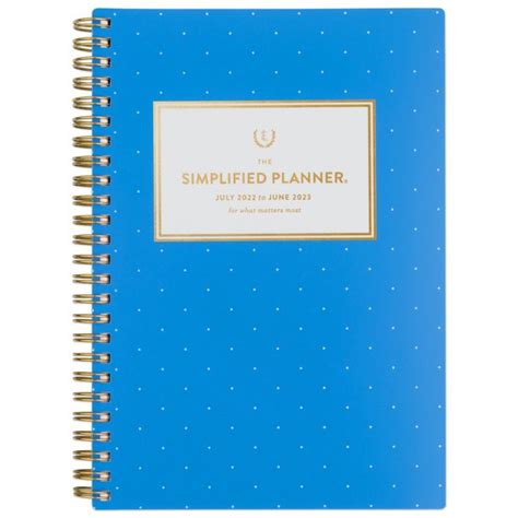 Simplified At A Glance Student Academic 2022 2023 Weekly Planner