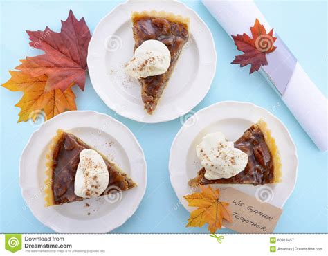 Check out our recipes for thanksgiving desserts that are not pie. Traditional Thanksgiving Pecan Pie On Pale Blue Wood ...