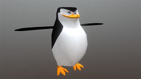 Penguin Skipper Download Free 3d Model By Peterhidi Adf975c