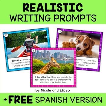 Realistic Fiction Writing Prompt Task Cards By Nikki And Nacho Tpt