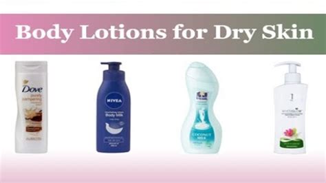10 Best Body Lotions For Dry Skin With Prices Youtube