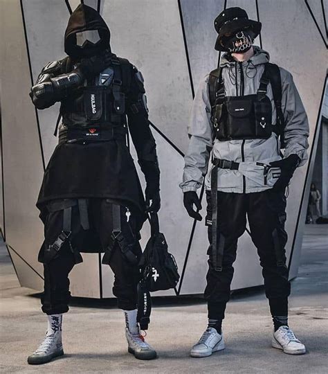 Style Cyberpunk Mode Cyberpunk Cyberpunk Clothes Cyberpunk Fashion