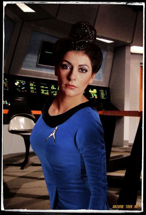 Deanna Troi Star Trek Retro By Gazomg Deanna Troi Star Trek Models