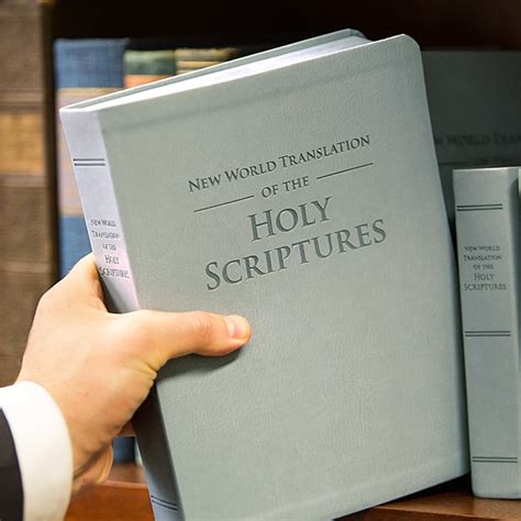 Jehovahs Witnesses Release Revised Bible In A Large Size