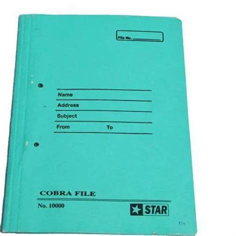 Paper Board Cobra File Folder At Rs 10piece In Gurgaon Id 22089243973